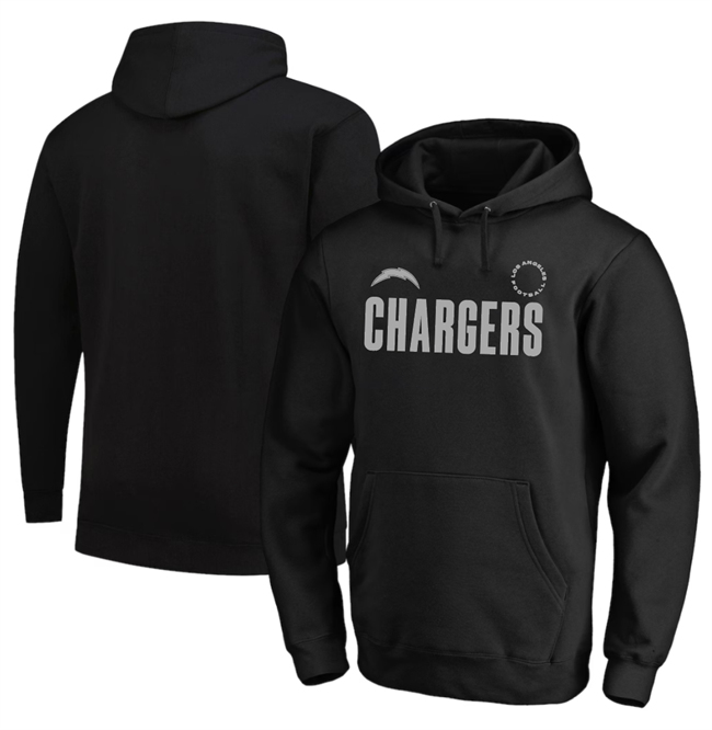 Men's Los Angeles Chargers Black Big & Tall Chip Shot Hoodie